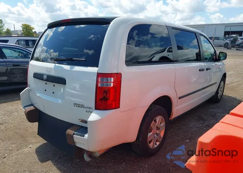2010 Dodge Grand Caravan C/V z USA, uszkodzony, nr VIN 2D4CN1AE6AR339922